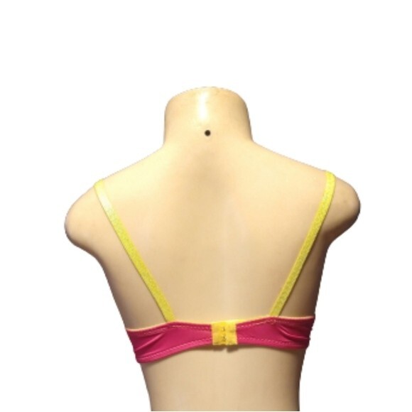 Lukasi Love Bra Pink/Yellow - Picture 3 of 5